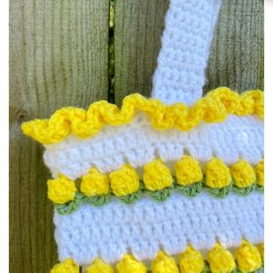 Crochet Tulip Bag 🌷🎀