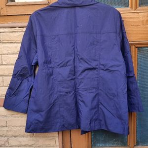 Blue Windcheater Jacket