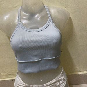 2 Camisole Top Bra Padded