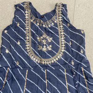 New Anarkali Kurti With Dupatto