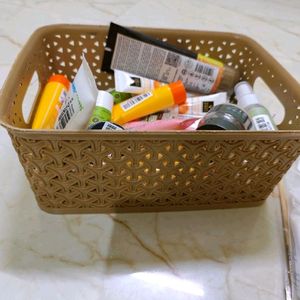 Pack Of 3 Multipurpose Storage Basket With Lid..