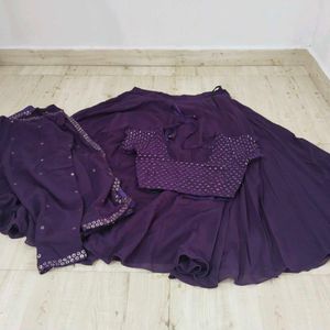 Violet Or Thick 🪻 Lavender Lehengha Choli