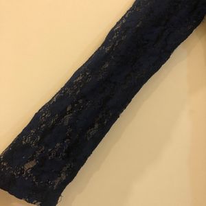 Navy Blue Bodycon Dress (Dubai Imported)