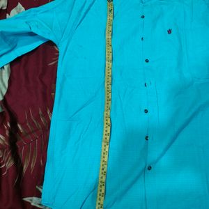 Cyan Designer Shirt