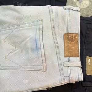 Off White Denim Jeans - L-34 Size