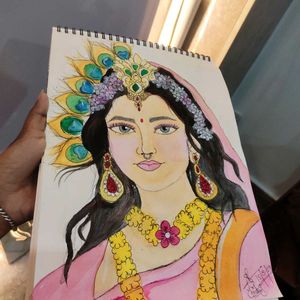 Radha Painting