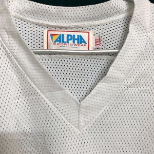 Alpha White Long Sleeve Jersey