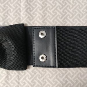 Cute Black Bow Belt