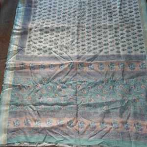 Cotton Designer Printed Saree