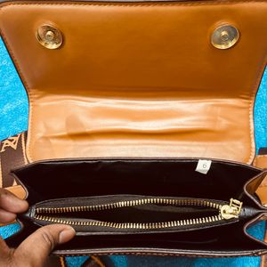 Stylish Brown and Black Sling bags