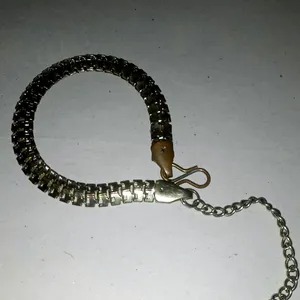 Silver Color Chain Model Bracelet