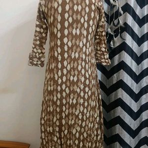 Brown Kurti