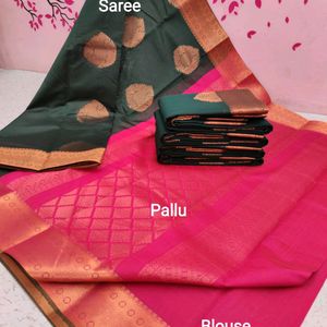 Pure Cotton Saree... 1st Class Quality