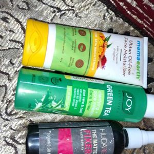 Moisturizer 🧴 Face' Toner And Makeup Fixer