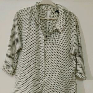 FLASH SALE Retro Polka Dot Shirt