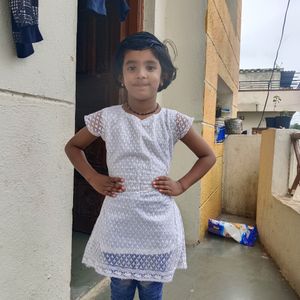 White Top For Girls Kid