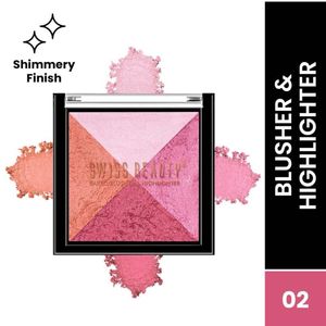 Swiss Beauty Baked Blusher And Highlighter