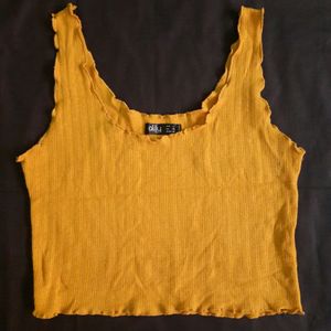 Mustard Tank Top