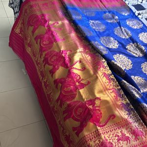 Nevy Blue Saree