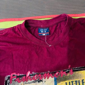 2T-shirt Red-L     Blue-XL