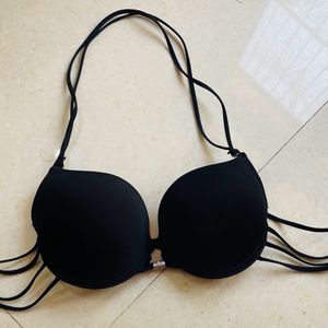 black bra