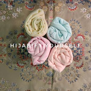 Pastel Hijabs Combo Of 4