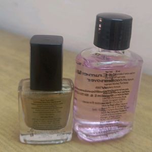 Avon Combo Nail Paint nd N. Enamel Remover