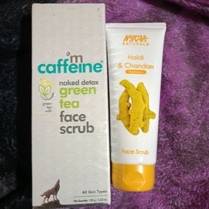 Nykka Face Scrub And Mcaffine Latte Fac Scru