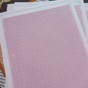 Graph Papers, Maps And Comment Sheets