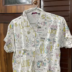 Multi Print Colorful Shirt