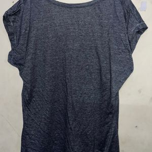 Grey T-shirt. L Size Loose Fit