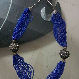 Bead Oxidized Neck Piece