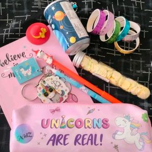 16 Pieces Of Unicorn Stationary Gifting Purpose