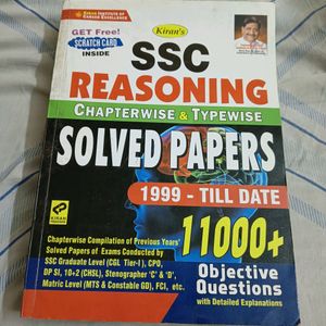 Kiran SSC Reasoning 11000+ Question