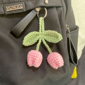 Crochet Tulip Charm!!