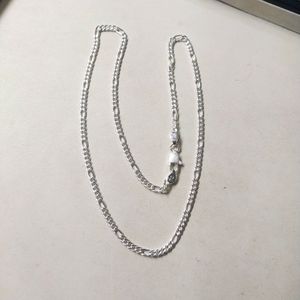 Pure Silver Beautiful Figaro 🥨 Chain