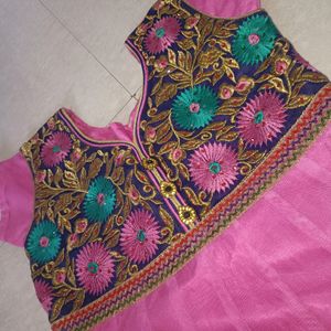 Pink Dress.... Anarkali