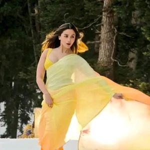 Alia Bhatt Saree New With Tag