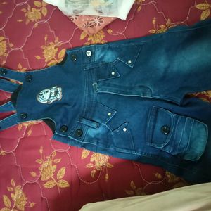 Kids Denim Dungree