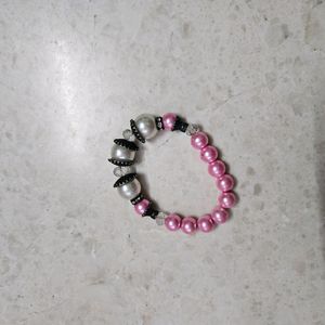 Pink Tarnished Bracelet