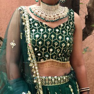 Sequins Lehenga Choli