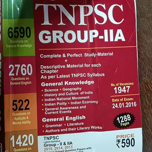 TNPSC GROUP 2 BOOK