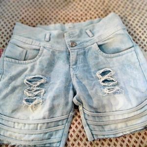 Denim Short Pant 😍