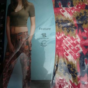 Beutiful Multicolour Printed Lower In Pure Cotton Fabric