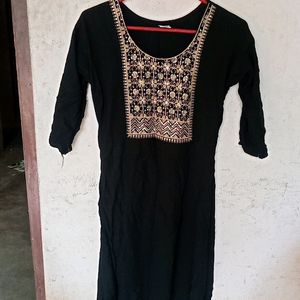 Black Kurta