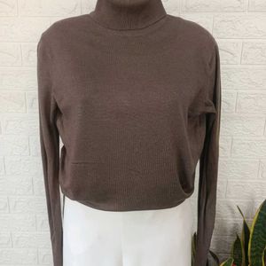 Imported Brown Pullover