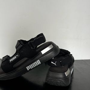 Black Strap Sandal