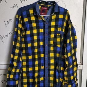 Yellow Checkered Shirt