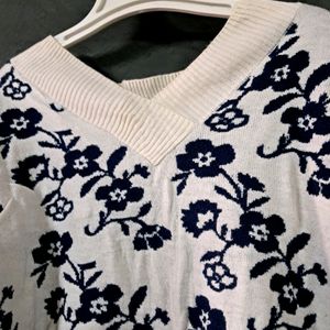 Embroidered Korean Wear Sweater