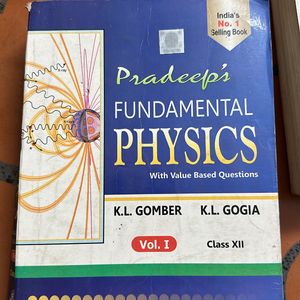 Pradeep’s Fundamental Physics VOL 1 & 2 -class XII